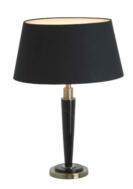 Настольная лампа Abramo черная 5790 PUSHA КЛАССИЧЕСКИЕ 062003 Черный  - Вид №1