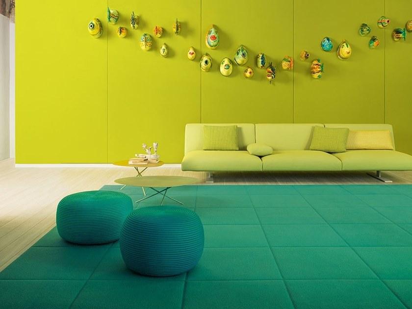 Paola Lenti Однотонный коврик из фетра на заказ Feltro sun-id-1467887 - Вид №2