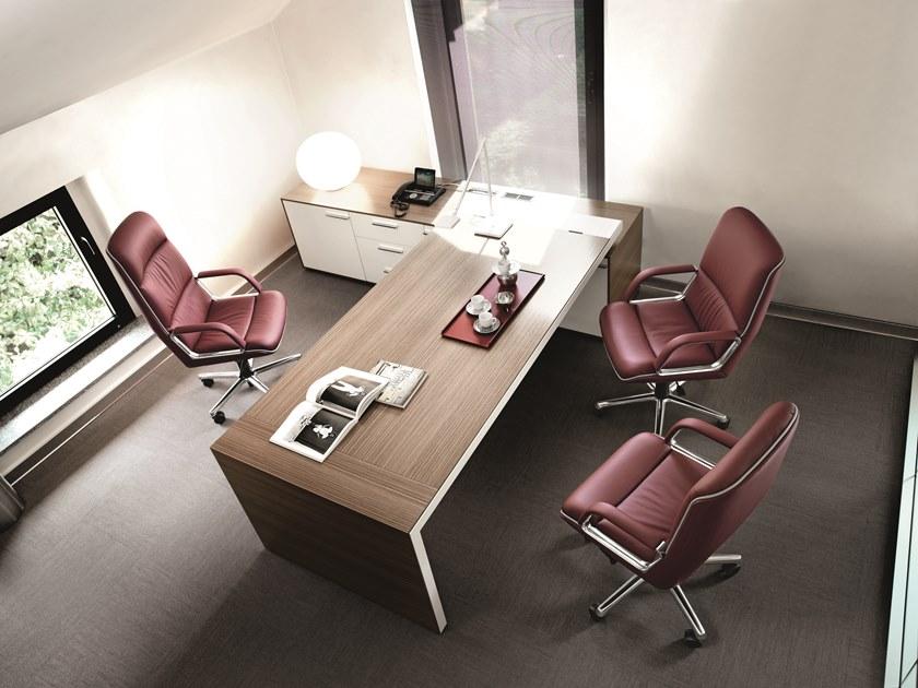 VAGHI Офисное кресло на колесиках Kiruna guest Kiofx/ klofx - Вид №3