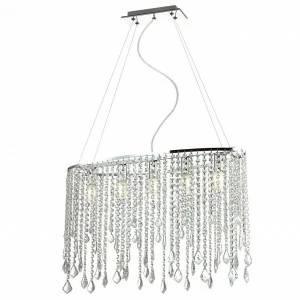 Подвесной светильник Favourite Rain 1692-5P FAVOURITE ДИЗАЙНЕРСКИЕ, RAIN 071702 Прозрачный