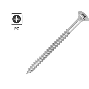 Универсальные саморезы DILWIS 6x80 мм с оцинковкой (1 кг) 89386290