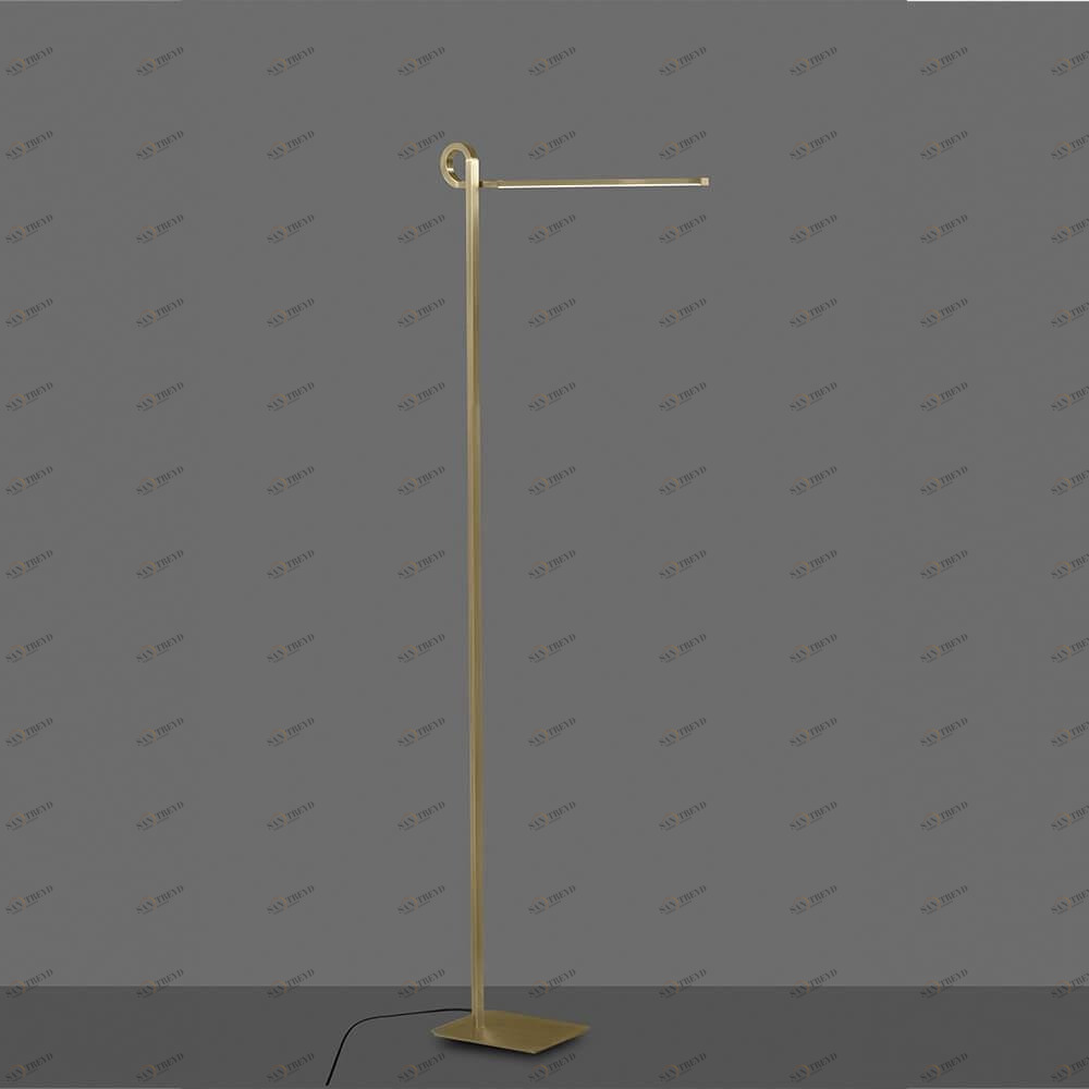 Торшер с диммером 163х20 см бронзовый Cinto MANTRA CINTO 00-3889448 Бронза 