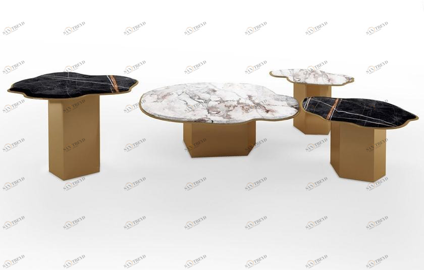 Tonino Lamborghini Casa Журнальный столик из мрамора sun-id-1490653