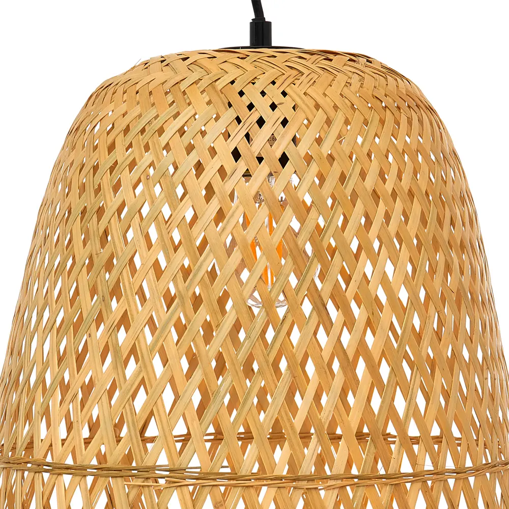 Подвесной светильник KREAFORTA Apanas с бамбуковым плафоном 89386878 STLM-1562968 - Вид №5
