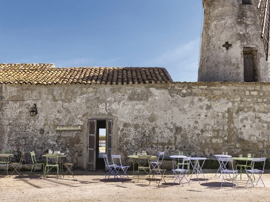 Железный складной садовый стул Ethimo ARCH-00126042 - Вид №2