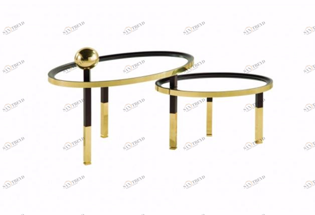 Roche Bobois Овальный журнальный столик Deco Christian lacroix maison sun-id-1425821