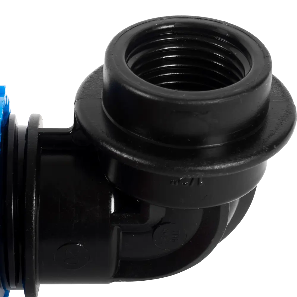 ПОЛИТЭК Отвод 90° для полиэтиленовых труб с внутренней резьбой 1/2"x20 мм 13503731 STLM-0003243 - Вид №2