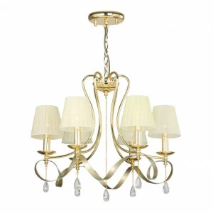 Подвесная люстра Favourite Amabilis 2596-6P FAVOURITE ДИЗАЙНЕРСКИЕ, AMABILIS 337031 Бежевый;бронза