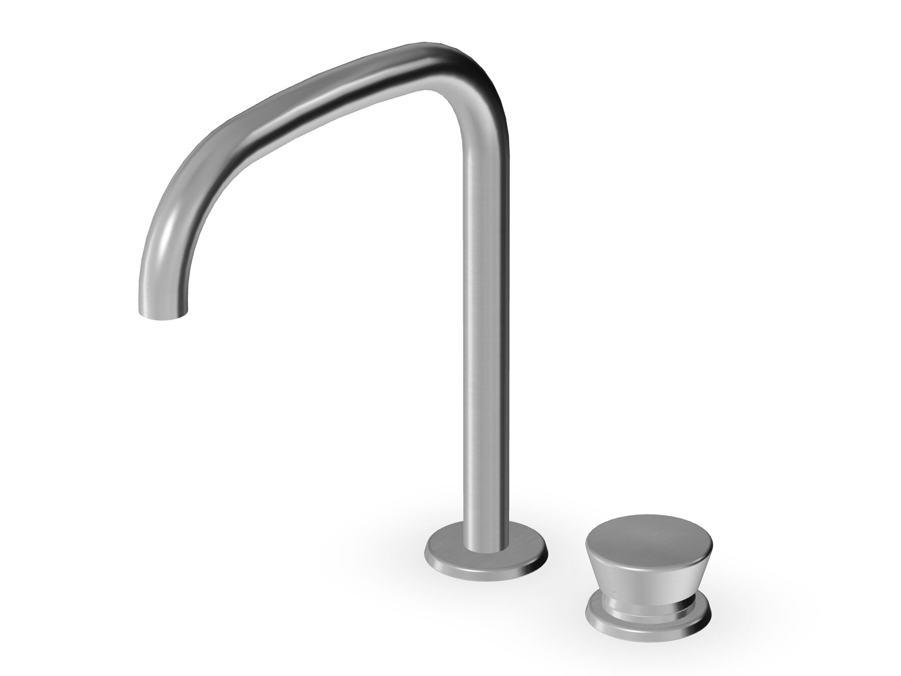 Однорычажный смеситель для раковины из нержавеющей стали Zucchetti Sablier ARCH-00080726 - Вид №1