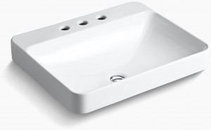K-2660-8-0 Накладная раковина на столешницу  прямоугольная Kohler