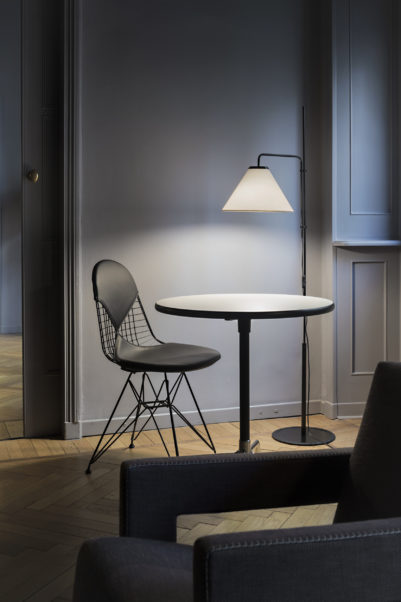 073569 Торшер Fabric белый Marset Funiculi  - Вид №3