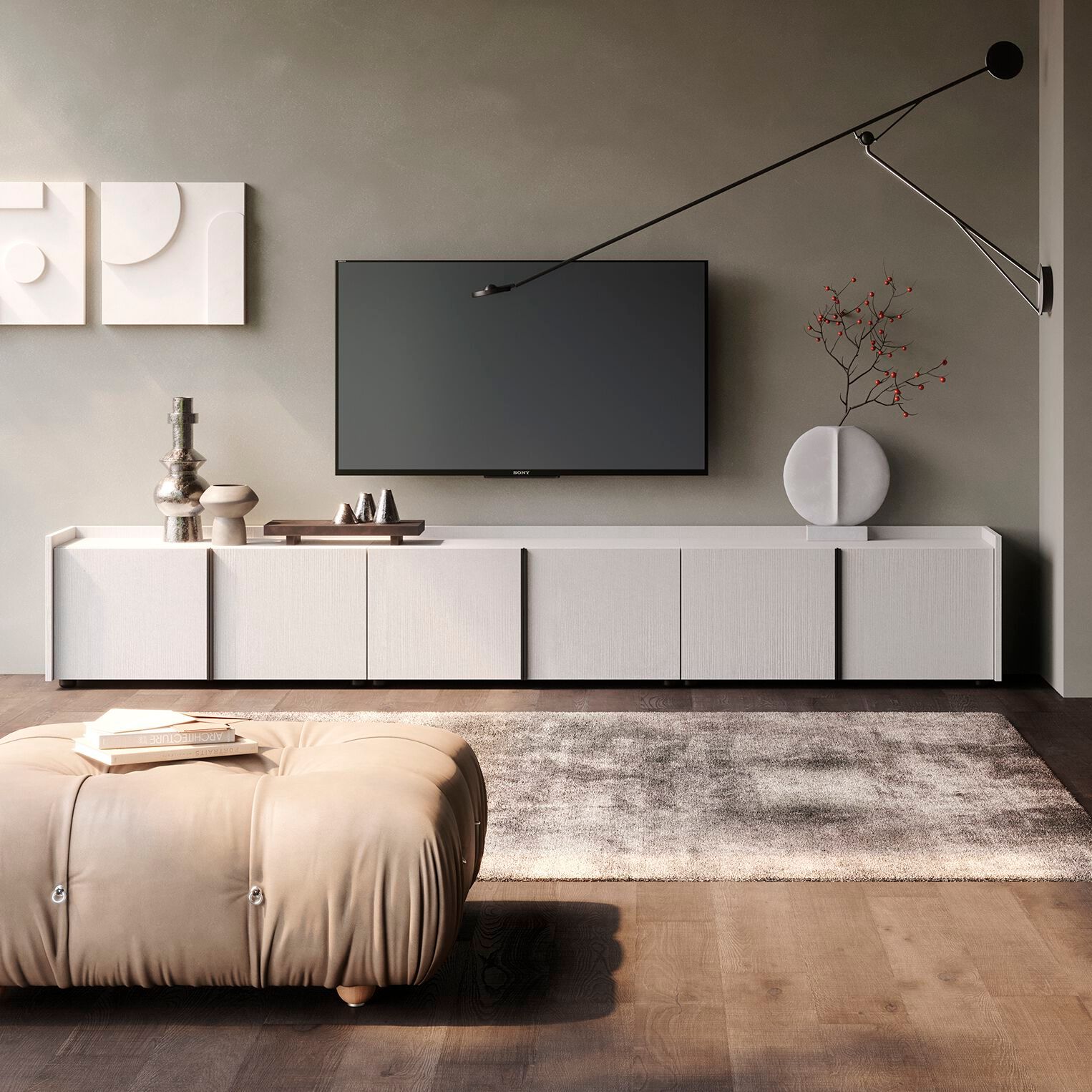 Мадия в облагороженном с распашными дверями Mobili Fiver ROMINA ARCH-00008135 - Вид №10