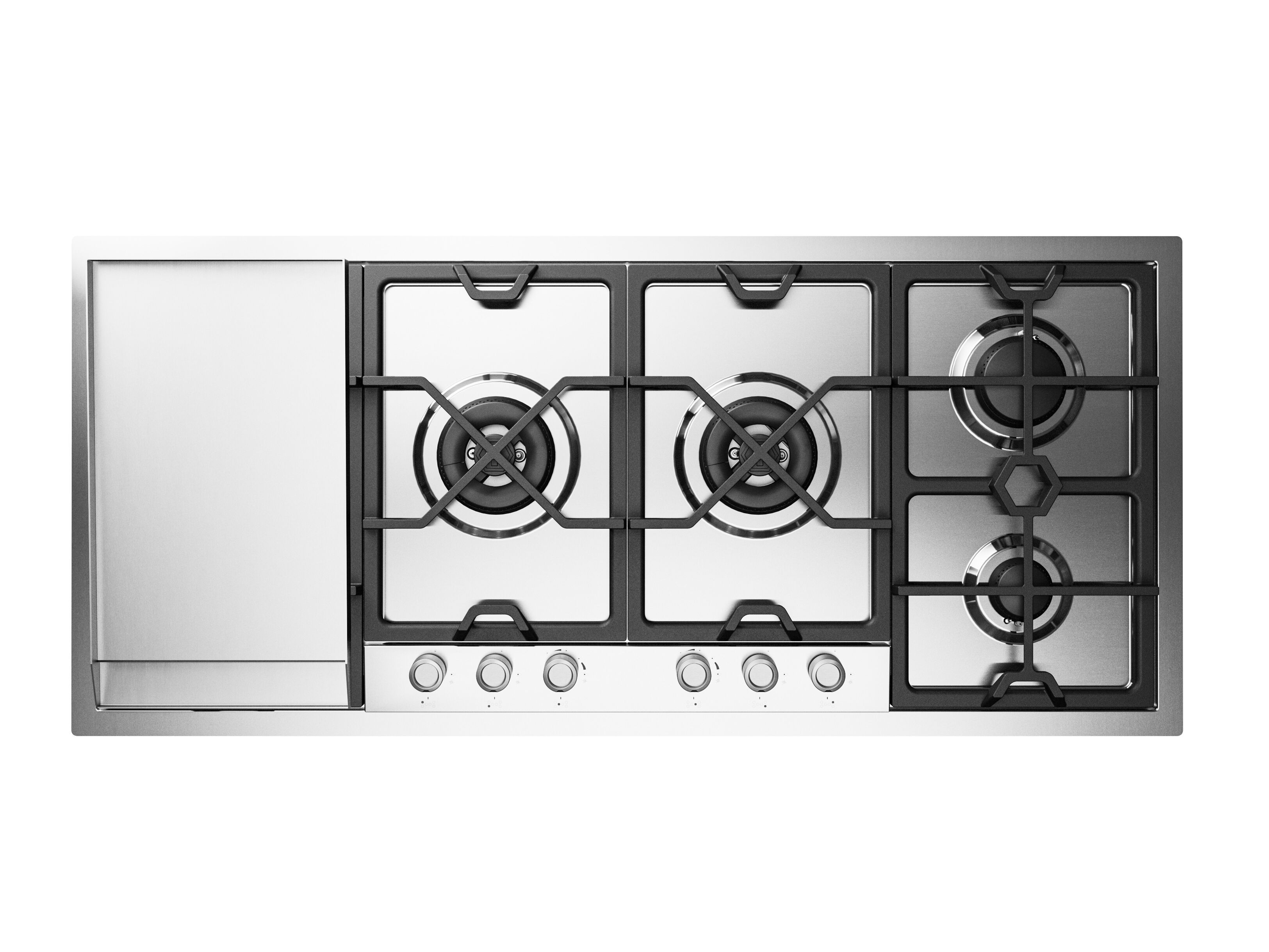 Газовая плита из нержавеющей стали Ilve Panoramagic ARCH-00053646 - Вид №1