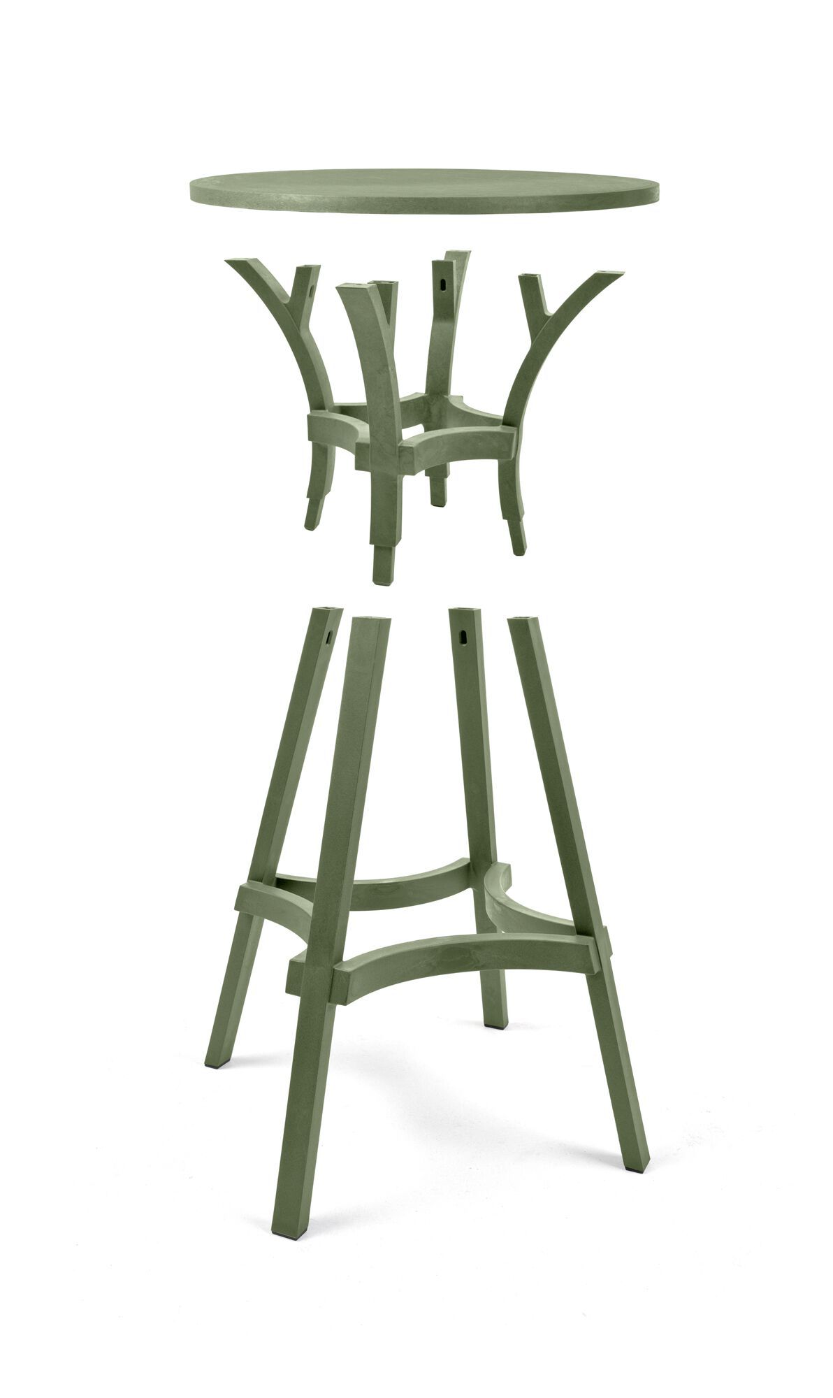 Высокий садовый стол из полипропилена Nardi Stack &amp ARCH-00031177 - Вид №6