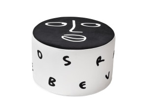 Круглый пуф