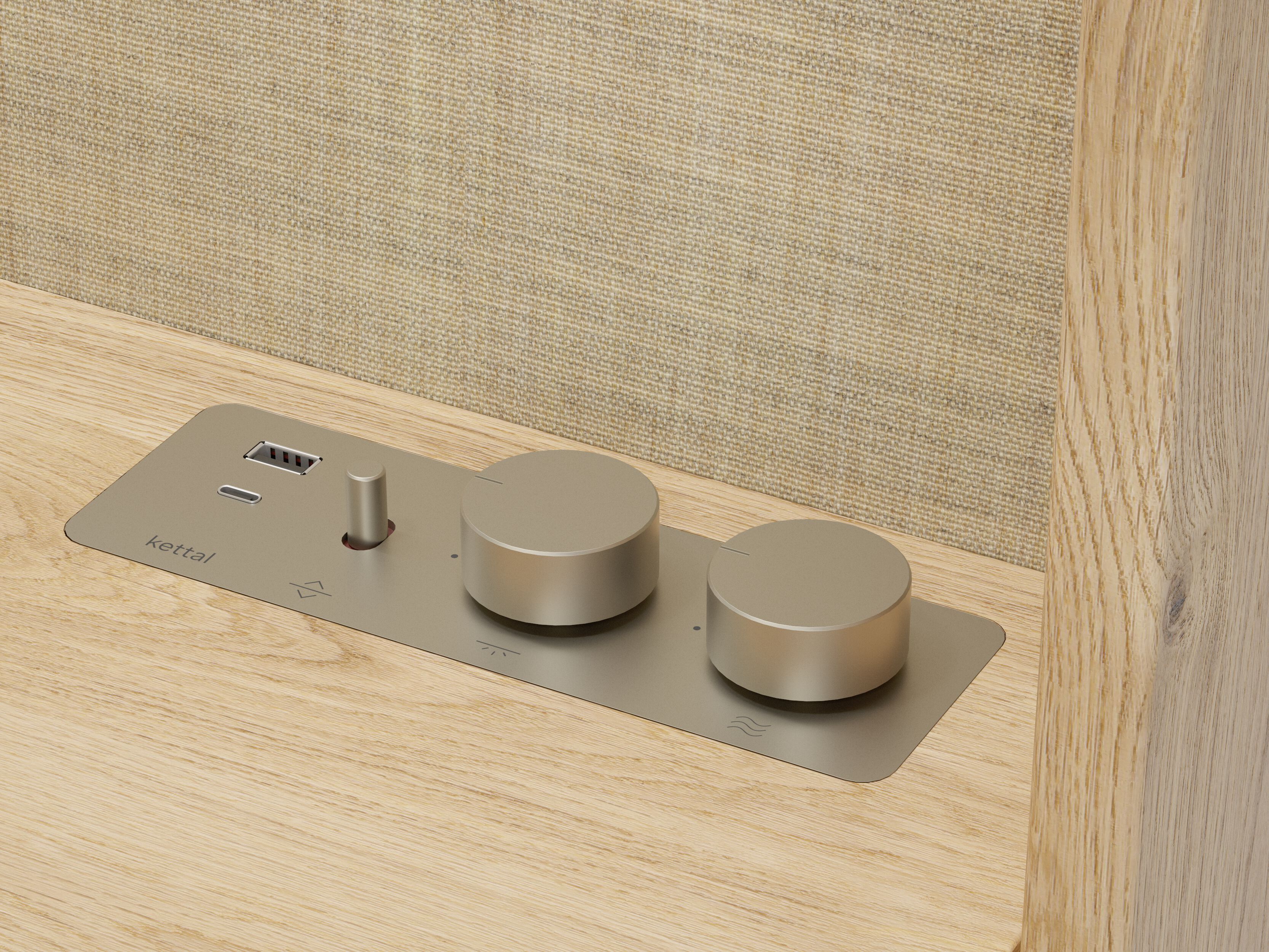 Одноместная акустическая офисная кабина со встроенным освещением Kettal Kall ARCH-00085726 - Вид №10