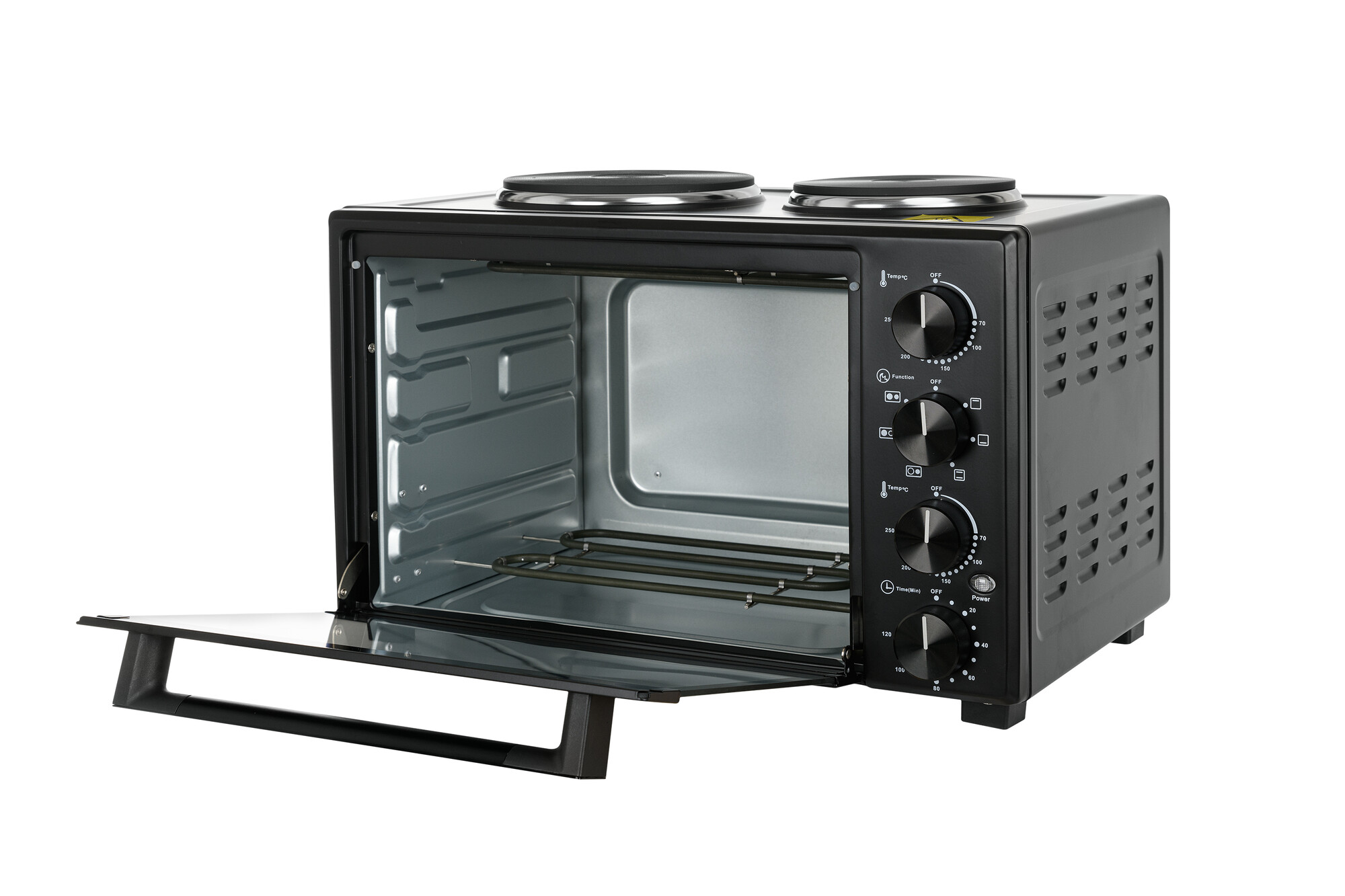 9080983 Мини-печь Kraft KFC-MOHP 380 HBL черный STDN-0127719 - Вид №3