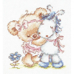 017-18 Я люблю свою лошадку! Набор для вышивания Чудесная Игла 12 х 13 см Чудесная игла