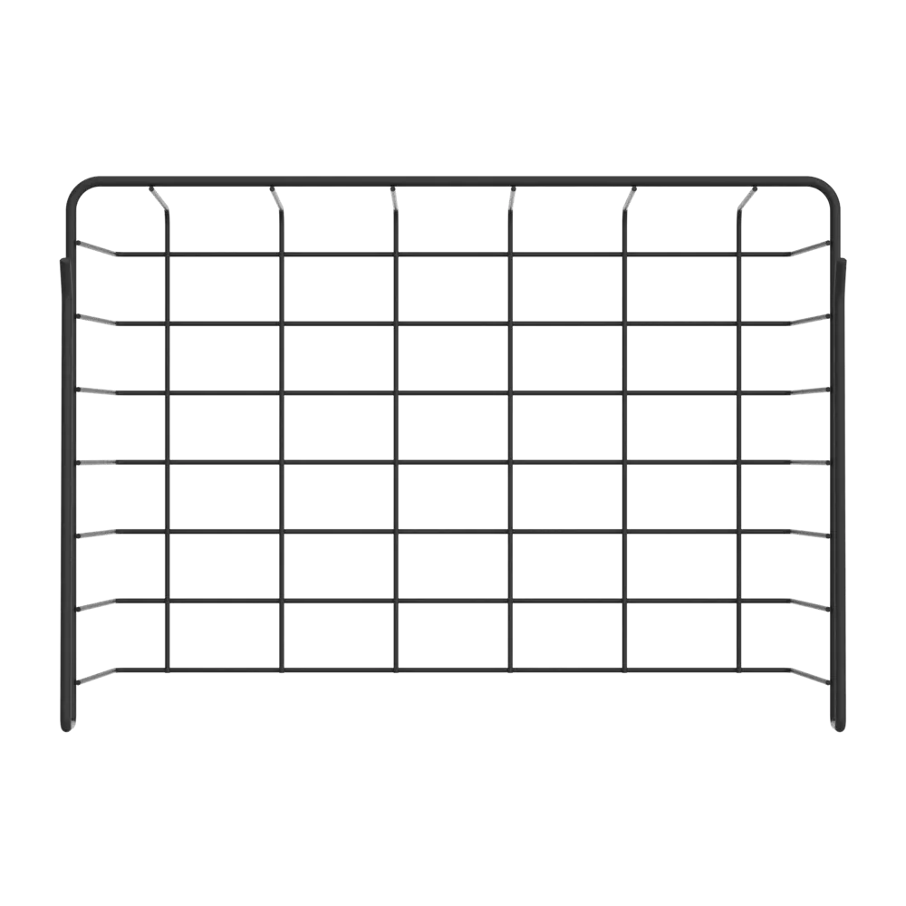 Выдвижная корзина с рамой KONSENSA 36x25.7x12 см цвет черный 89436141 STLM-2015414  - Вид №4