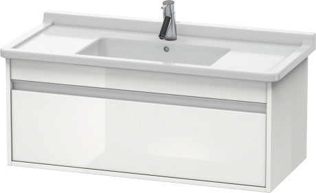 KT666504343 Ketho Тумбочка подвесная Базальт матовый, декор Duravit - Вид №2