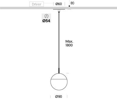 ONOK Lighting Светодиодная подвесная лампа Balo sun-id-1472512 - Вид №9