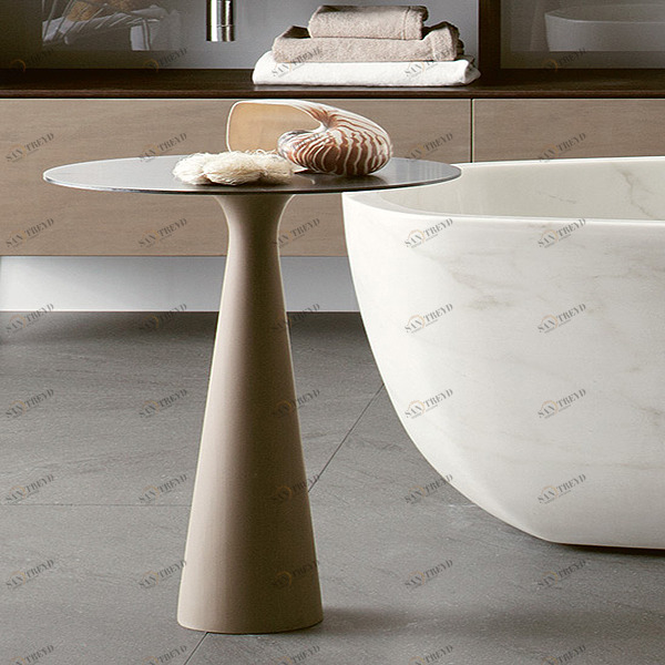 СТОЛИК КОФЕЙНЫЙ СТЕКЛЯНЫЙ LEAF 45Х60 СМ Neutra Design GSL452EX