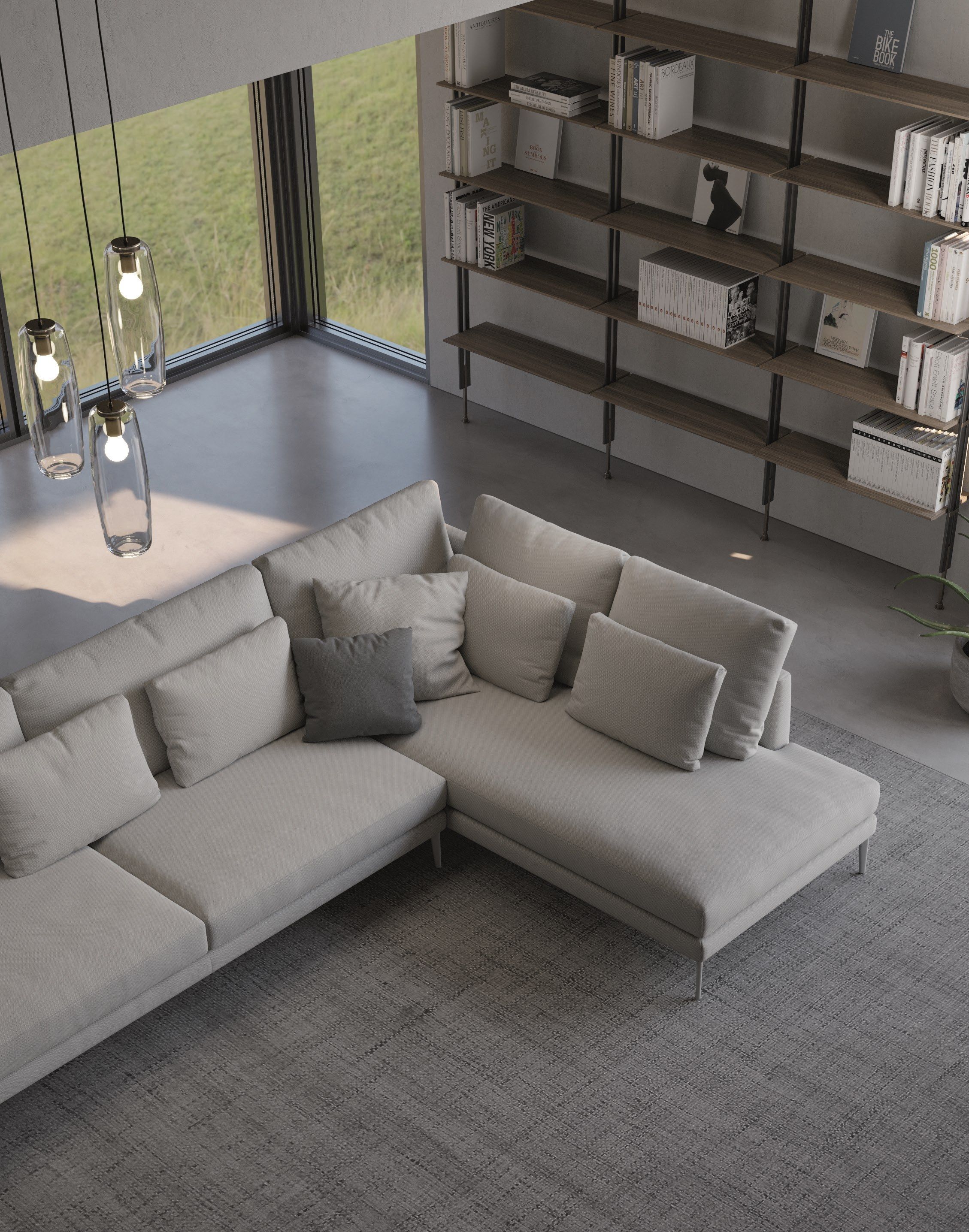 Ткань диван BONALDO Paraiso ARCH-00037372 - Вид №5