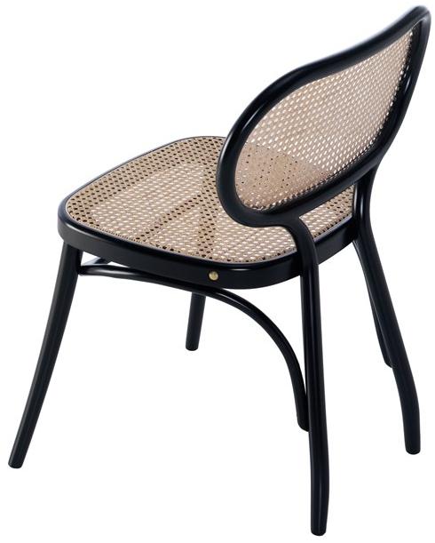 Wiener GTV Design Гнутый стул из бука со спинкой из соломы sun-id-1414631 - Вид №3