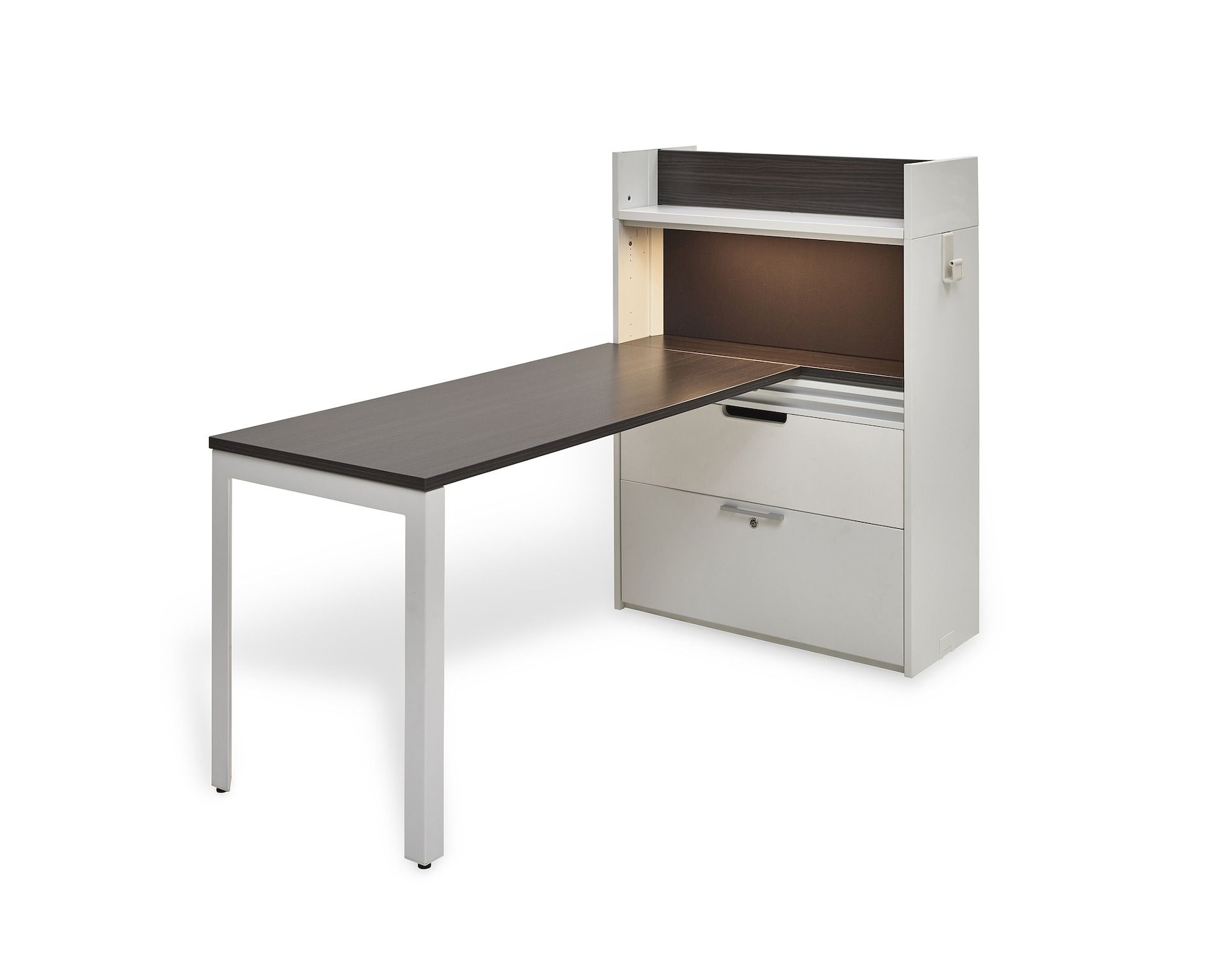 Стол с регулируемой высотой и звукопоглощающими перегородками Herman Miller макет студии ARCH-00126839 - Вид №91