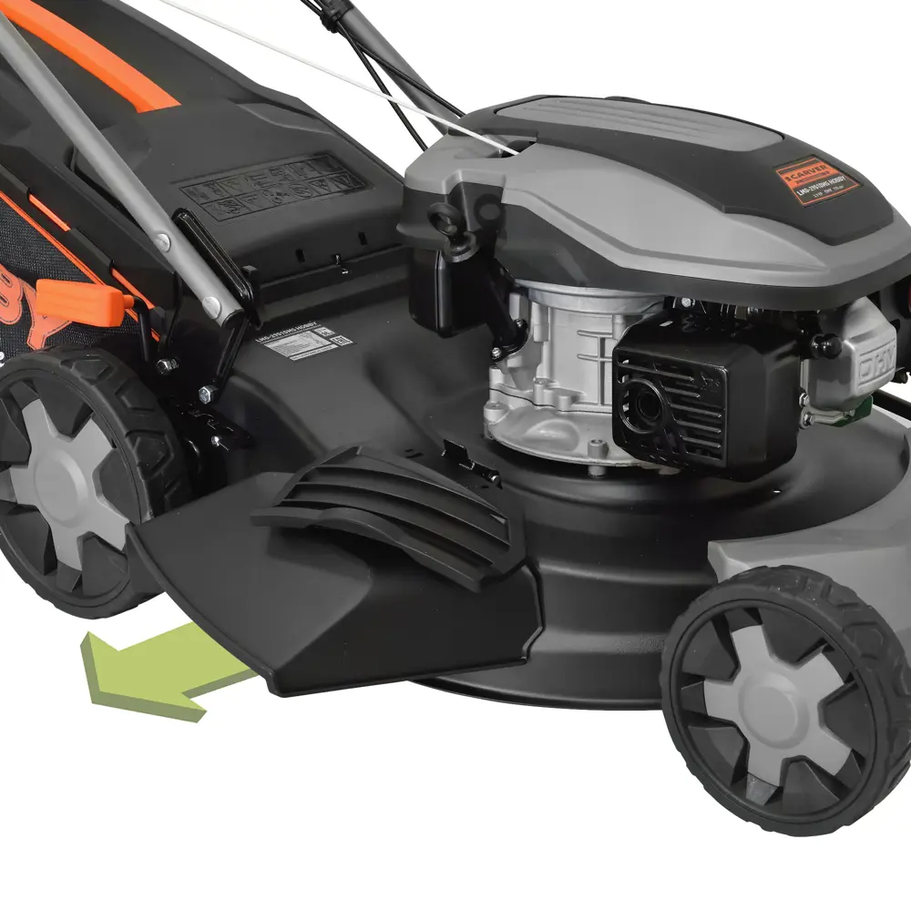 Бензиновая самоходная газонокосилка Carver Hobby 3.9 л.с. с мульчированием 89419390 STLM-1574758 - Вид №6