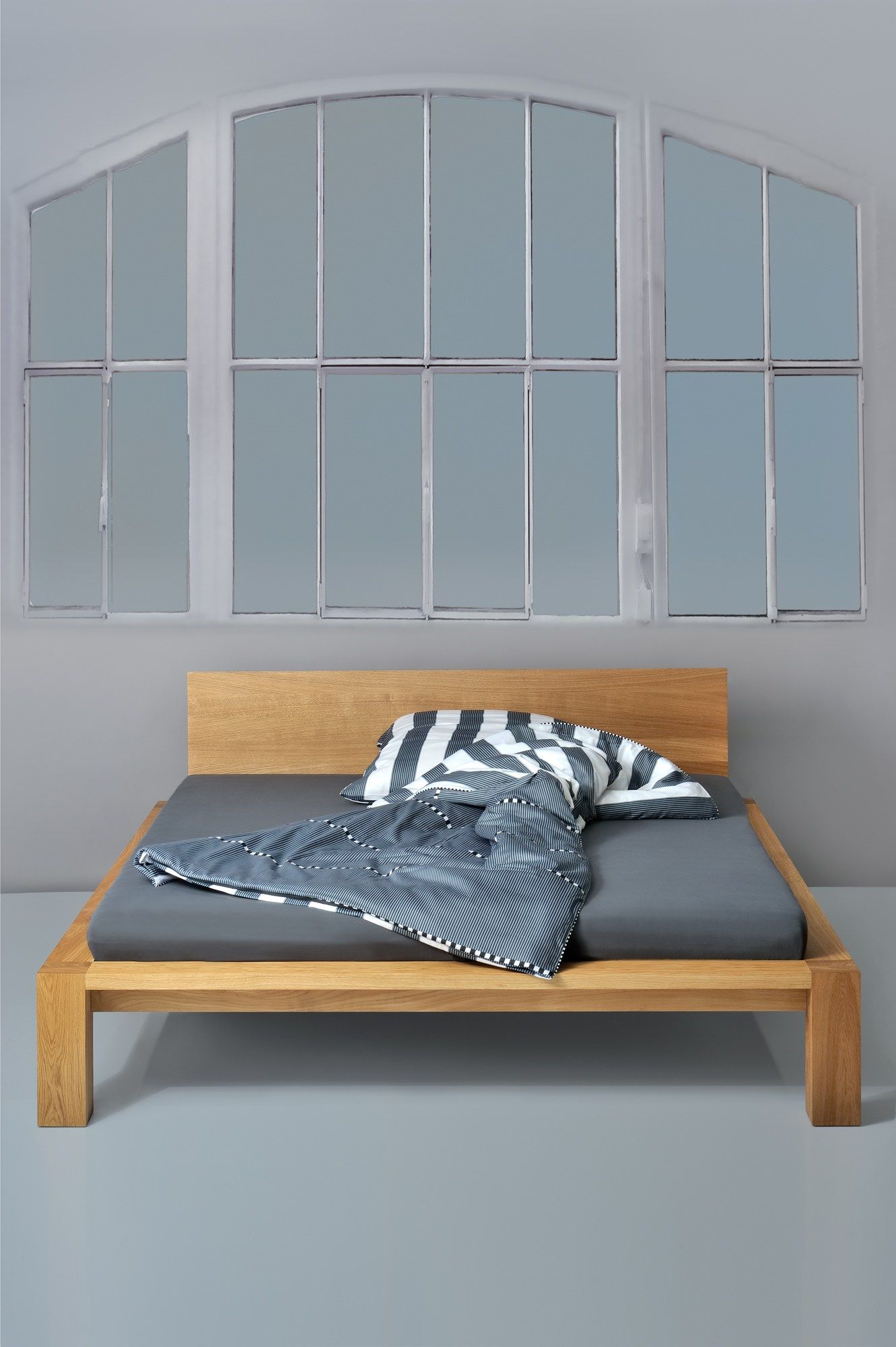 Двуспальная кровать из массива дерева Vitamin Design ARCH-00066857 - Вид №6