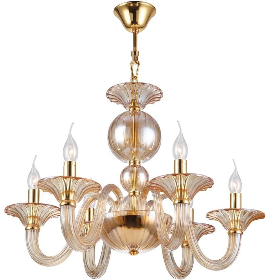 92715673 Люстра потолочная Dream SP6, 6 ламп, 20 м², цвет золотой STLM-0538922 CRYSTAL LUX