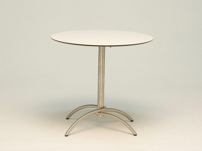 FISCHER MÖBEL Стол складной круглый с основанием 4 звезды Taku sun-id-1495029 - Вид №2