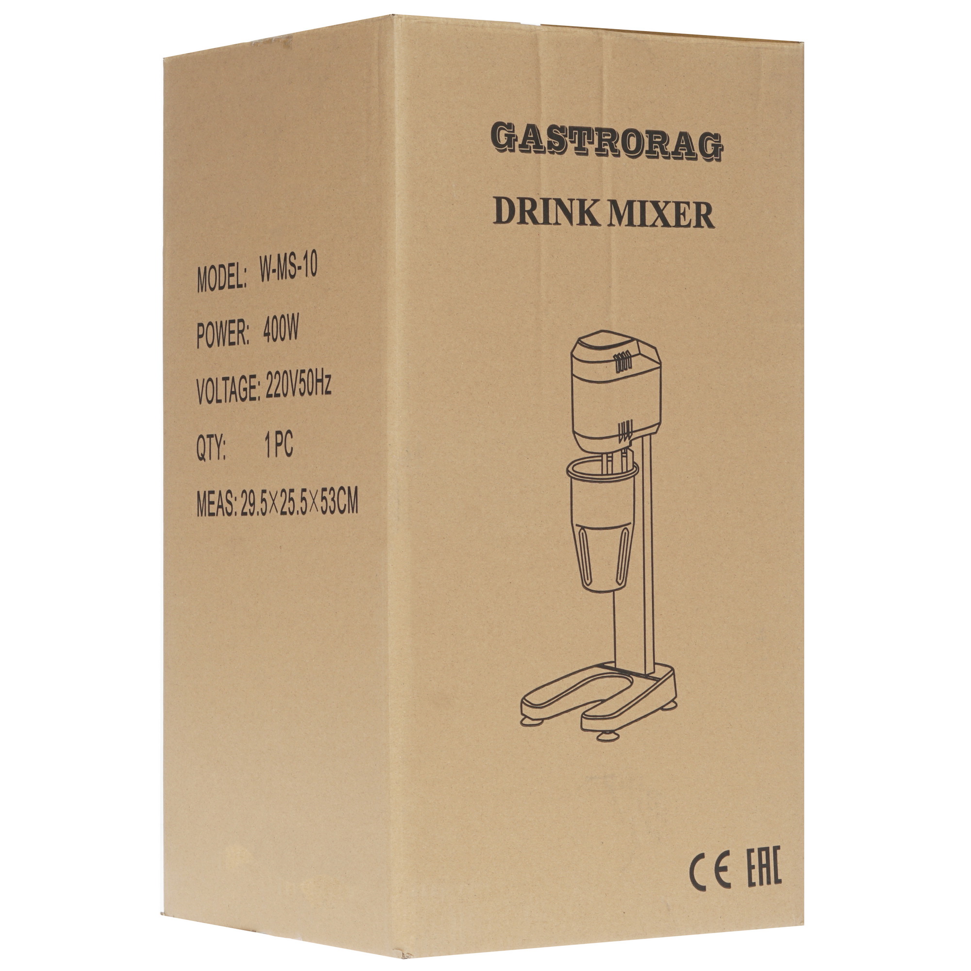 7993223 Миксер Gastrorag W-MS-10 серебристый STDN-0105267 - Вид №6