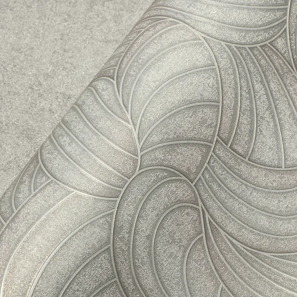 Обои флизелиновые Wall Up Duna серые 1.06 м 645187 STLM-2211043 - Вид №1