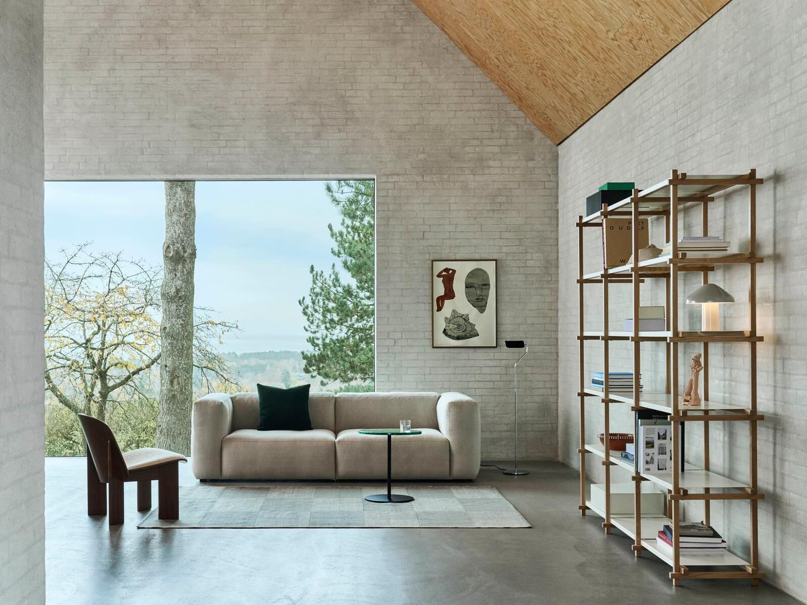 Стальной низкий круглый журнальный столик Hay PYRO ARCH-00049602 - Вид №6