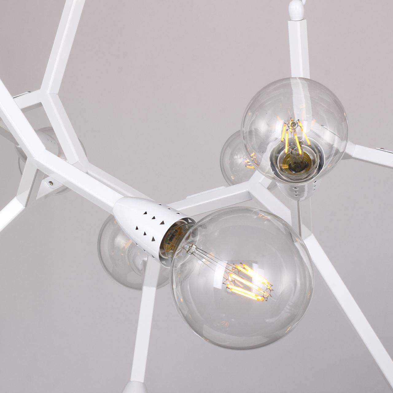 Подвесная люстра Favourite Electron 1755-15P FAVOURITE ДИЗАЙНЕРСКИЕ, ELECTRON WHITE 057108 Белый  - Вид №1