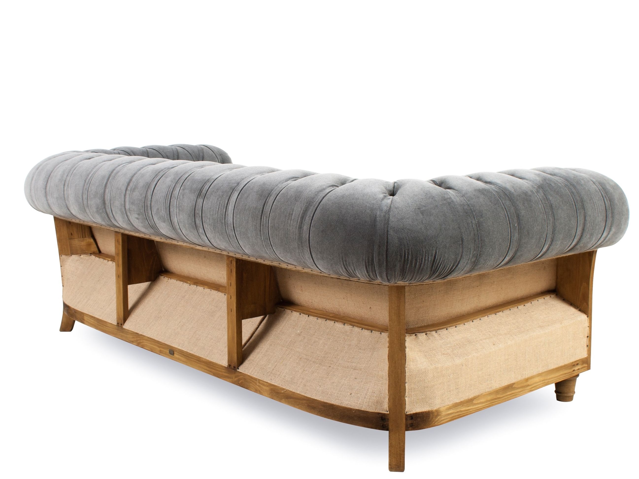 3-местный бархатный диван capitonné CREARTE COLLECTIONS Chesterfield Loor Essence ARCH-00095823 - Вид №2