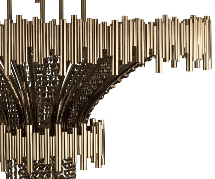 LUXXU Потолочный светильник из латуни с кристаллами swarovski® Scala sun-id-1462942 - Вид №6