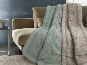 Чистый хлопок холст мягкий плед