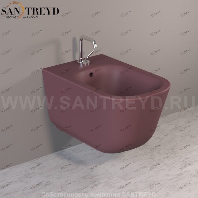 512575 Биде подвесное Tribeca Kerasan