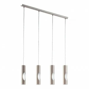 Подвесной светодиодный светильник Eglo Ceratella 96904 EGLO ДИЗАЙНЕРСКИЕ, CERATELLA 102349 Белый;серебро