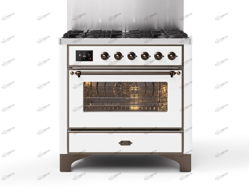 Ilve Отдельностоящая стальная кухня Majestic M09n Santreyd