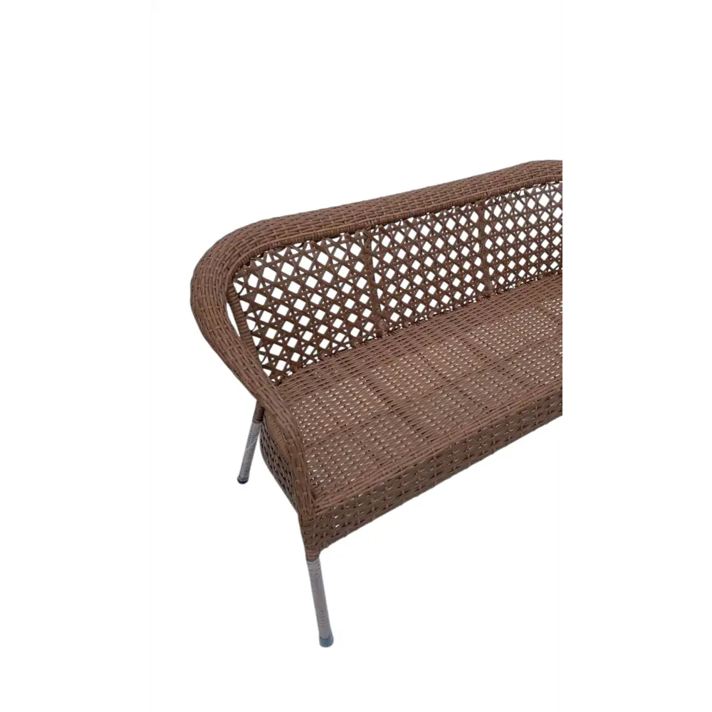 Диван садовый Deco 160x70x80 см металл коричневый Santreyd STLM-2104506 - Вид №2