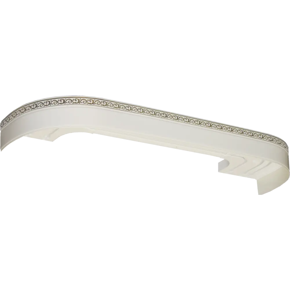 DOMLEGRAND Карниз шинный «Грация» с декоративной планкой 240 см 13866153 STLM-0814875 - Вид №4