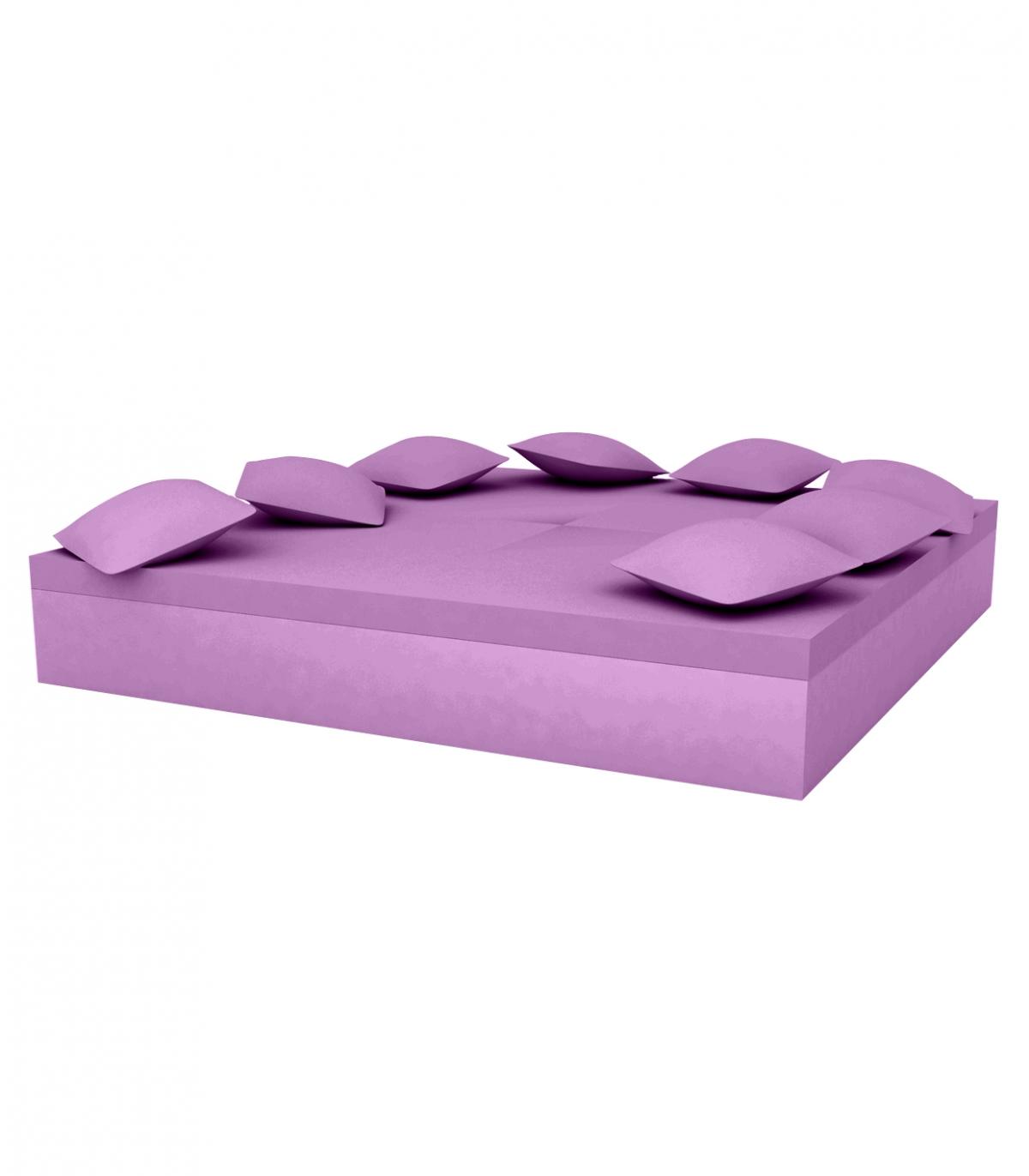 088246 Кровать Chill с 8 подушками 50x50 cm Vondom Jut - Вид №13
