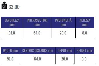 Cosma Ручка для мебели из замака в современном стиле  12519  - Вид №1