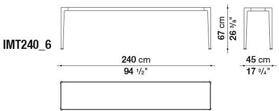 B&B Italia Прямоугольная консоль Mirto indoor sun-id-1491247 - Вид №4