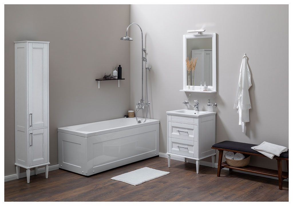 Тумба с раковиной Aquanet Бостон 60 ясень 0020655000197960 - Вид №5