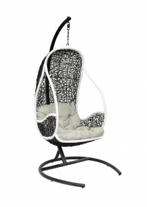 Подвесное кресло Lichi White ЭКО ДИЗАЙН ПЛЕТЕНАЯ 009586 Бежевый;коричневый